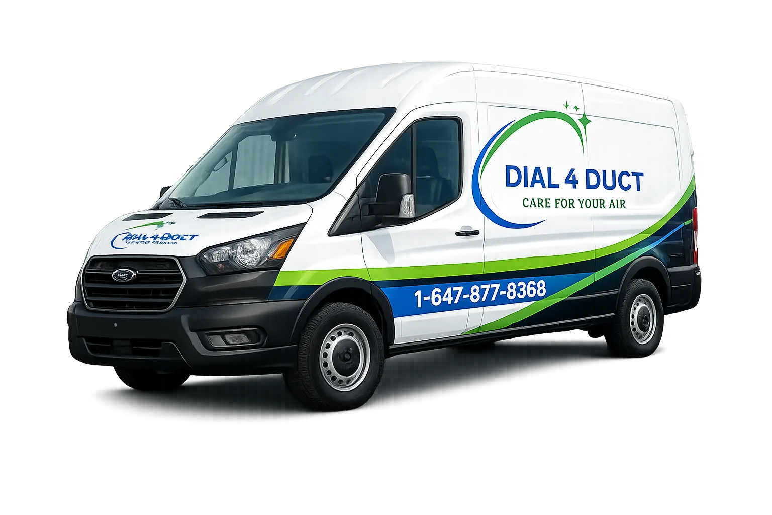 Dial 4 Duct service van